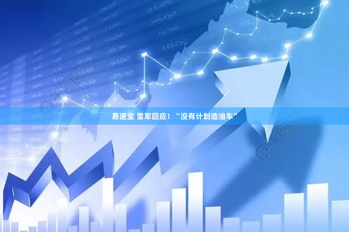 易速宝 雷军回应！“没有计划造油车”