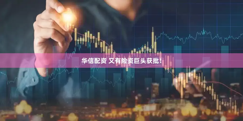 华信配资 又有险资巨头获批！